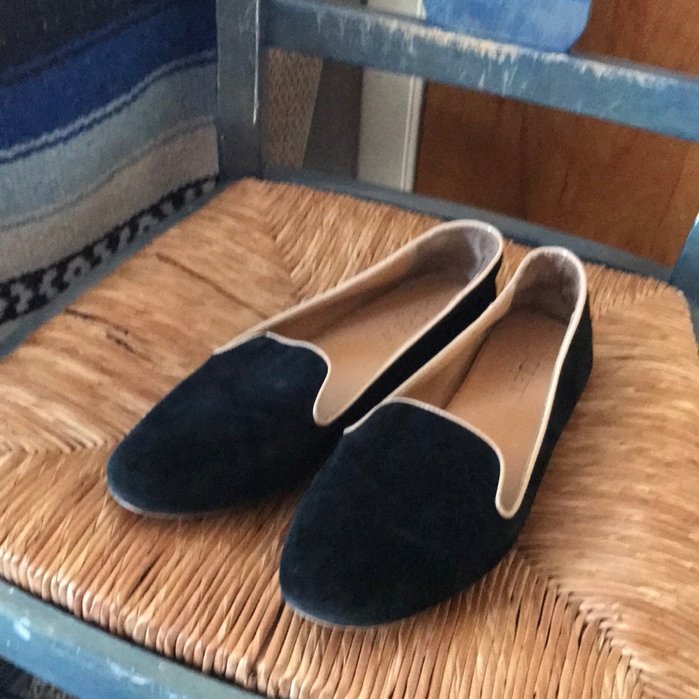 Black J.Crew Flats *re-posh*